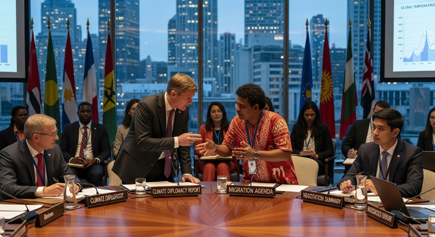 Diplomasi Iklim dan Agenda Migrasi: Negosiasi di Forum Multilateral
