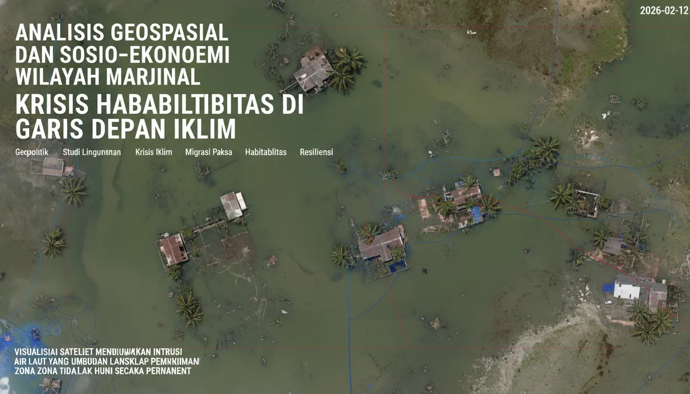 Analisis Geospasial dan Sosio-Ekonomi Wilayah Marjinal: Krisis Habitabilitas di Garis Depan Iklim